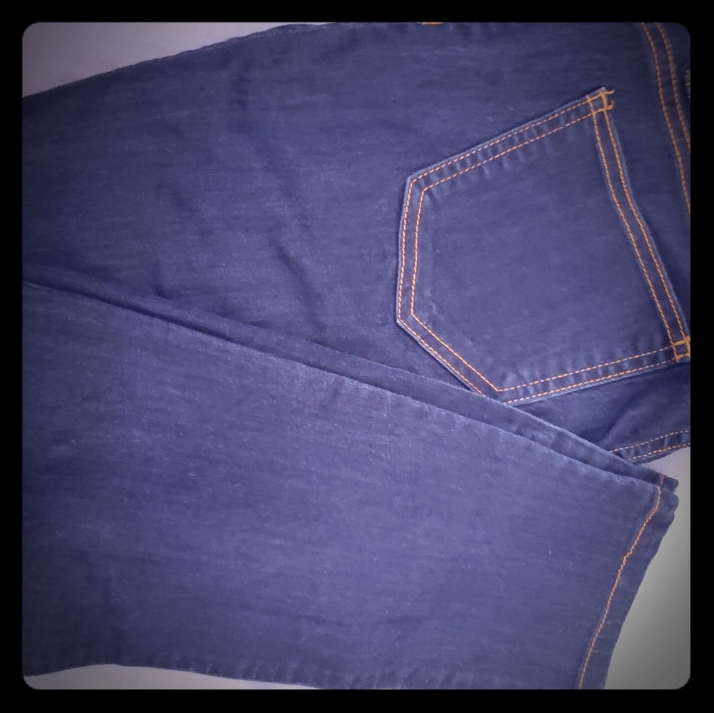 Dark denim